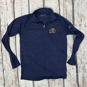 College of New Jersey Blue Womens Under Armour Loose Athletic Top Shirt